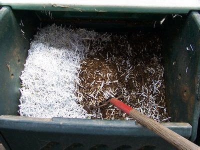 Add Shredded Paper to Compost | Compost, Outdoor gardens, Bird garden