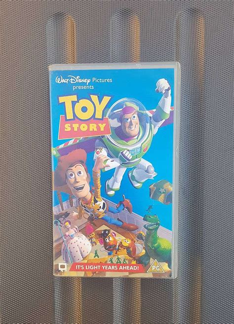 1996 Walt Disney Toy Story VHS Tape Video Kids Movie Tom Hanks ...