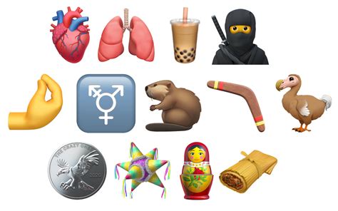 Apple shows off the new emoji coming to iOS this year | Engadget ...