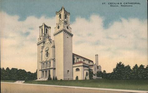 St. Cecilia's Cathedral Omaha, NE Postcard