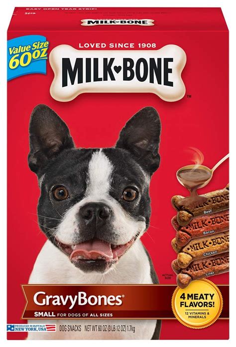 Milk-Bone GravyBones Dog Treats, 60 Oz. - Walmart.com