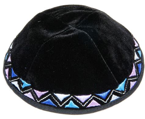 Black Velvet Kippah