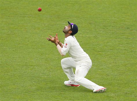 Rahane first fielder to take 8 catches in a Test - Rediff Cricket