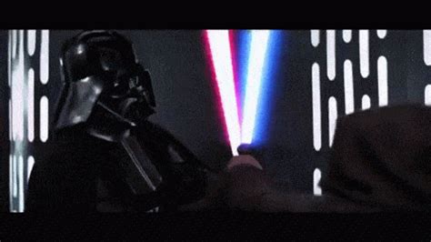 Obi - Wan Kenobi Vs Darth Vader HD animated gif