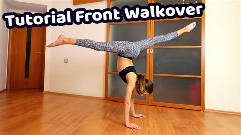 HOW TO DO A FRONT WALKOVER | Step by Step Tutorial - YouTube