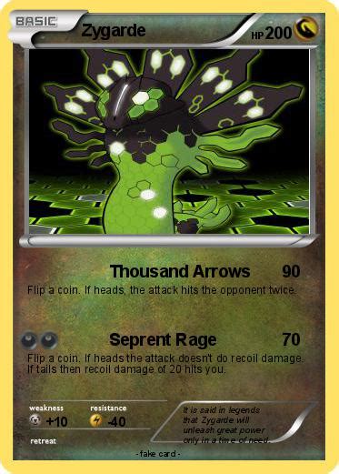 Pokémon Zygarde 392 392 - Thousand Arrows - My Pokemon Card