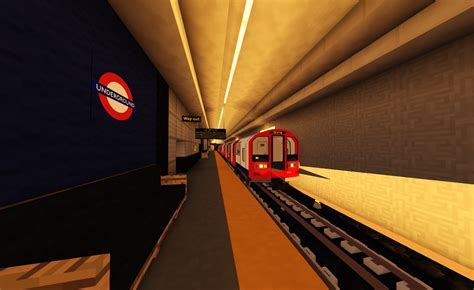 Minecraft Train Station Underground - img-befuddle