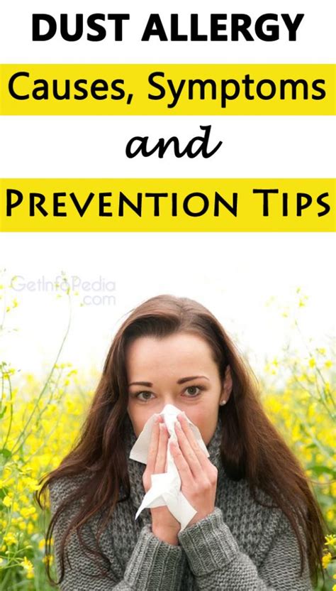 Dust Allergy -Causes, Symptoms,And Prevention Tips - Getinfopedia.com