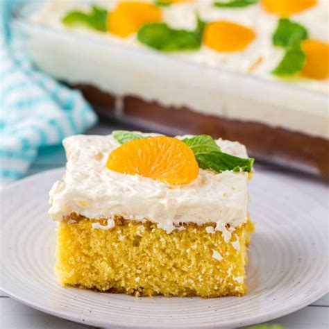 Mandarin Orange Cake With Boxed Cake Mix - TidyMom®