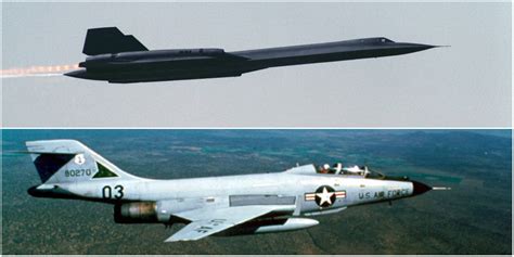 Once an F-101 pilot tried to race against an SR-71. He gave up when the Blackbird’s RSO asked ...