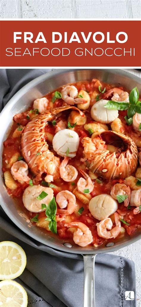 Fra Diavolo Seafood Gnocchi - American Lifestyle Magazine | Italian seafood recipes, Italian ...