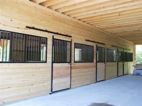 Free Standing Horse Stall Kits | Construction of Horse Stalls