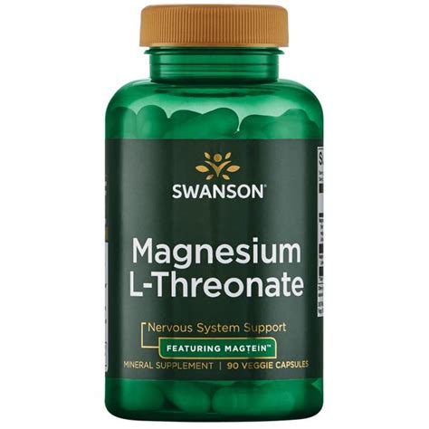 Magnesium L-Threonate | Swanson Health Products Europe