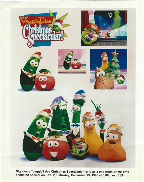 VeggieTales History on Twitter | Veggietales, Veggietales christmas, Christmas spectacular