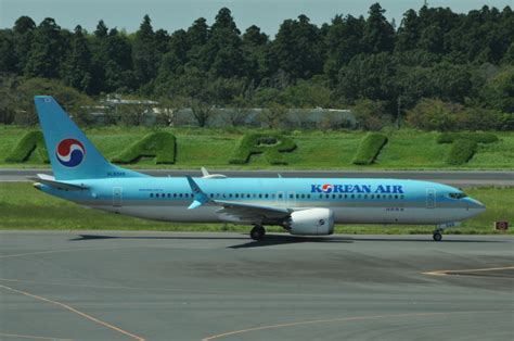 大韓航空 Boeing 737 MAX 8 HL8348 成田国際空港 航空フォト | by Dekatyouさん 撮影2022年09月16日