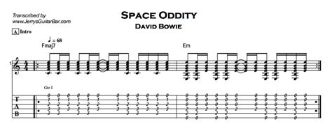 David Bowie – Space Oddity | Guitar Lesson, Tab & Chords | JGB