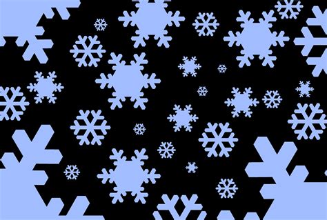 Photo of graphic blue snowflakes | Free christmas images