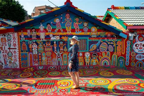 How to visit Rainbow Village in Taichung, Taiwan | The Whole World Is A ...