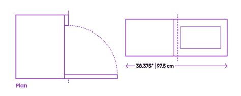 Microwaves Dimensions & Drawings | Dimensions.com