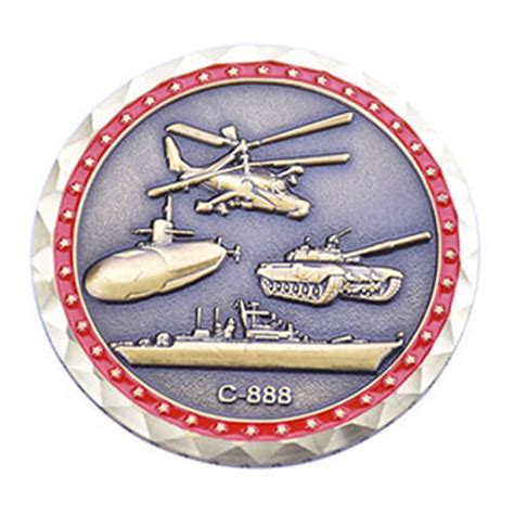 Custom Military Challenge Coins | Quality & FREE Design