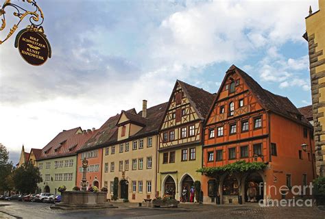 Rothenburg Medieval old town Photograph by Amit Strauss - Fine Art America