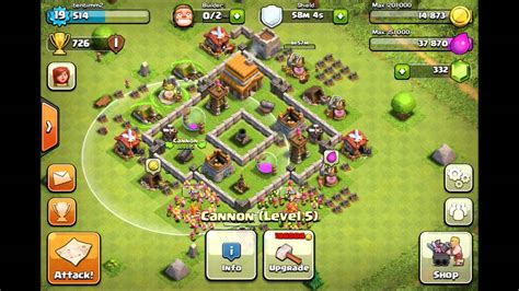 Best Clash of Clans Defense - Town Hall 4 Base Layout - YouTube