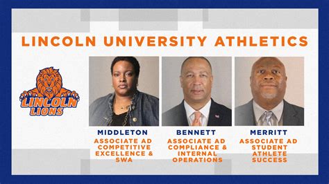 Lincoln Athletics announces Executive Team Reorganization - Lincoln University Athletics