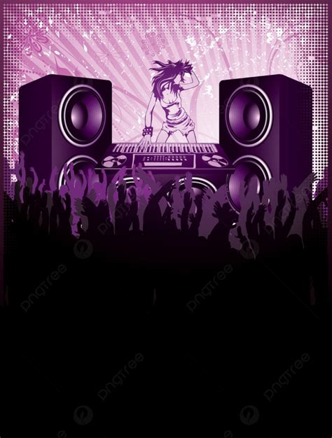 Concert Poster Decoration Ornate Abstract Background, Illustration, Symbol, Grunge Background ...