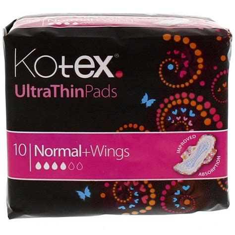 Buy Kotex Ultra Thin Pads 10 Normal + Wings Online Dubai, UAE, Qatar at Best Price | Kotex ...