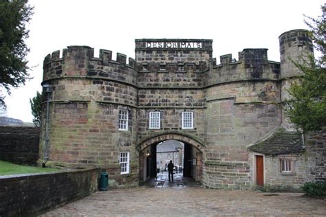 Skipton Castle in Skipton in the Craven District of North Yorkshire ...