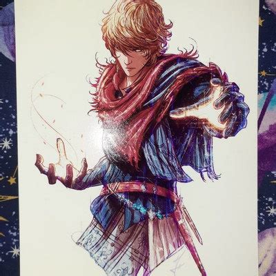 Final Fantasy XVI Joshua Limited Edition Fine Art Sketch Print FFXVI ...