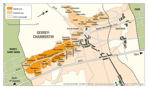 Chapelle-Chambertin | Wine region map, Wine map, Wine region