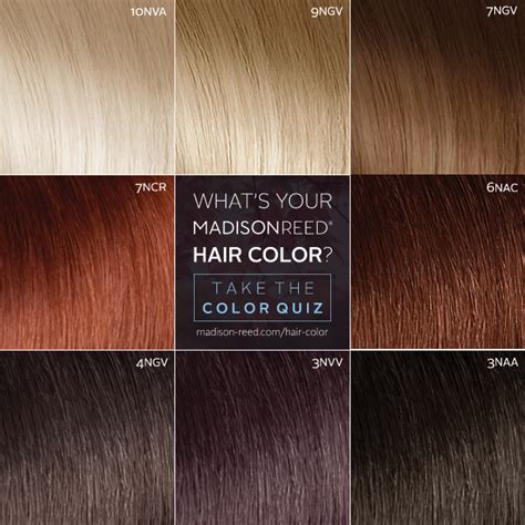 Madison Reed Hair Color Chart - Hairstyle Guides