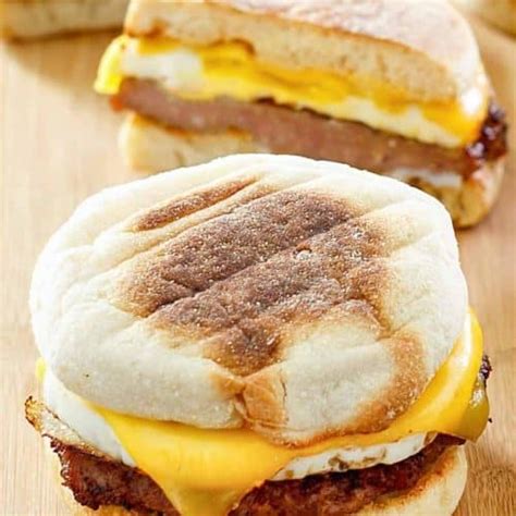 McDonald's Sausage Egg McMuffin - CopyKat Recipes