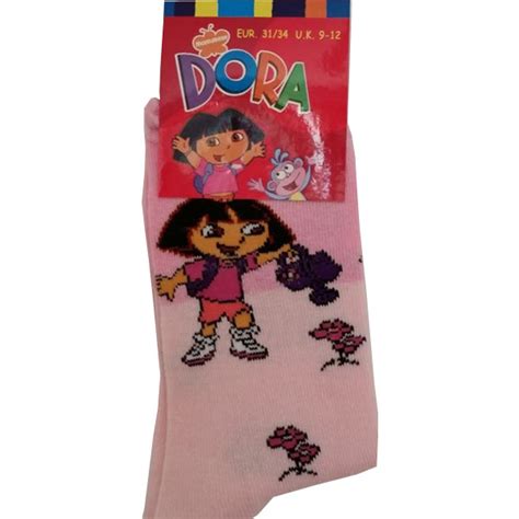 Kid’s Dora the Explorer Cartoon Socks – Cartoon And Sports