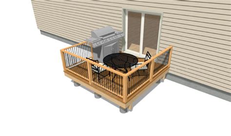 Deck Plan - Starter 10x10 - Titan Building Products