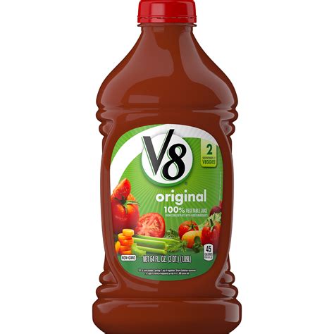 V8 Juice Nutrition Facts Label | Besto Blog