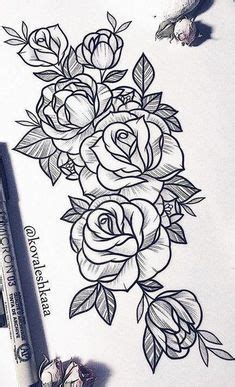 32 Best Rose tattoo stencil ideas | tattoo stencils, rose tattoo ...