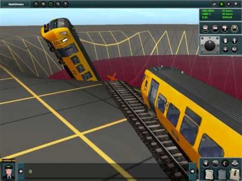 Funny train accident (trainz 2010) - YouTube