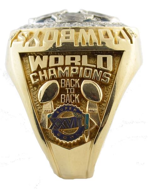 Lot Detail - 1993 DALLAS COWBOYS SUPER BOWL XXVIII CHAMPIONSHIP RING ...