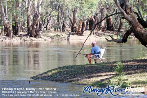 Fishing at Nyah, Murray River, Victoria
