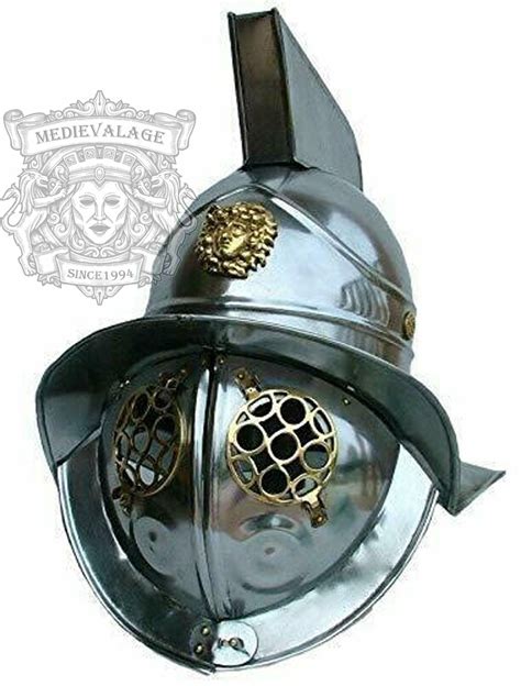 Medieval Roman Thracian Gladiators Helmet With leather Liner | Etsy