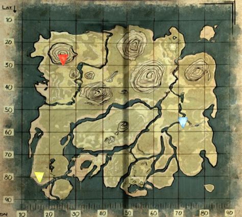 All Surface and Underwater Cave Locations/Coordinates (SPOILERS) : r/playark