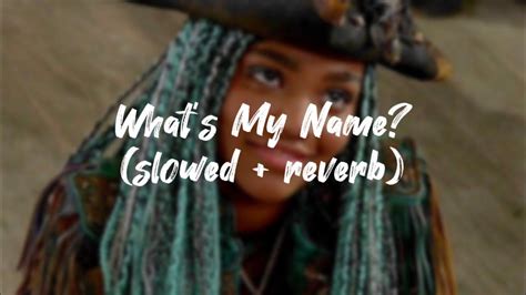 What’s My Name - China Anne McClain (slowed + reverb) - YouTube