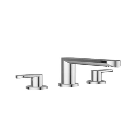 Jacuzzi Razzo Polished Chrome 2-Handle Residential Deck Mount Roman ...