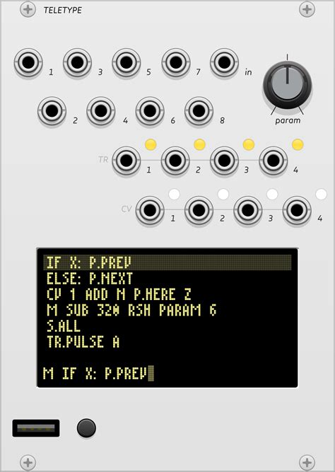 VCV Library - monome teletype