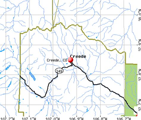 Creede, Colorado (CO 81130) profile: population, maps, real estate, averages, homes, statistics ...