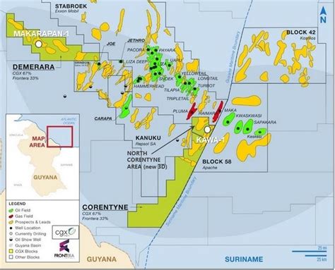 Guyana: Frontera Energy releases independent Resource Evaluation for Guyana Blocks