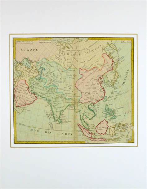 Map of Asia, 1767 - Original Art, Antique Maps & Prints