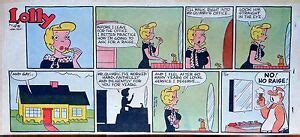 Lolly by Pete Hansen - lot of 7 full color Sunday comic pages from 1962 | eBay